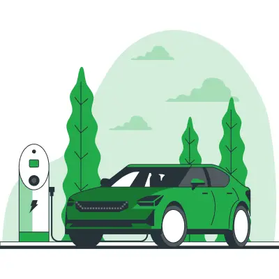 Survey the location for EV charger installation and electricity system